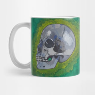 Human skull Mug